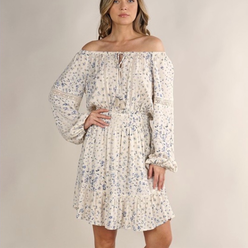 LOVESTITCH Bohemian Floral Print Mini